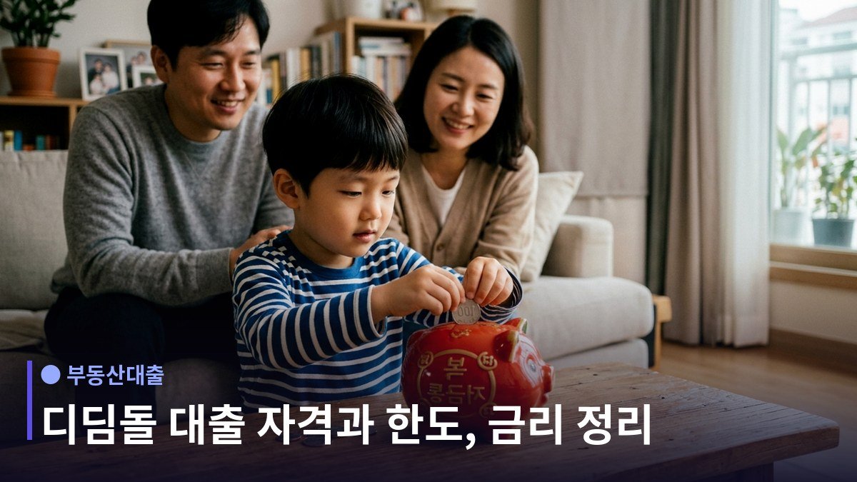 디딤돌 대출 - 세대원 전원이 무주택이어야 시작된다