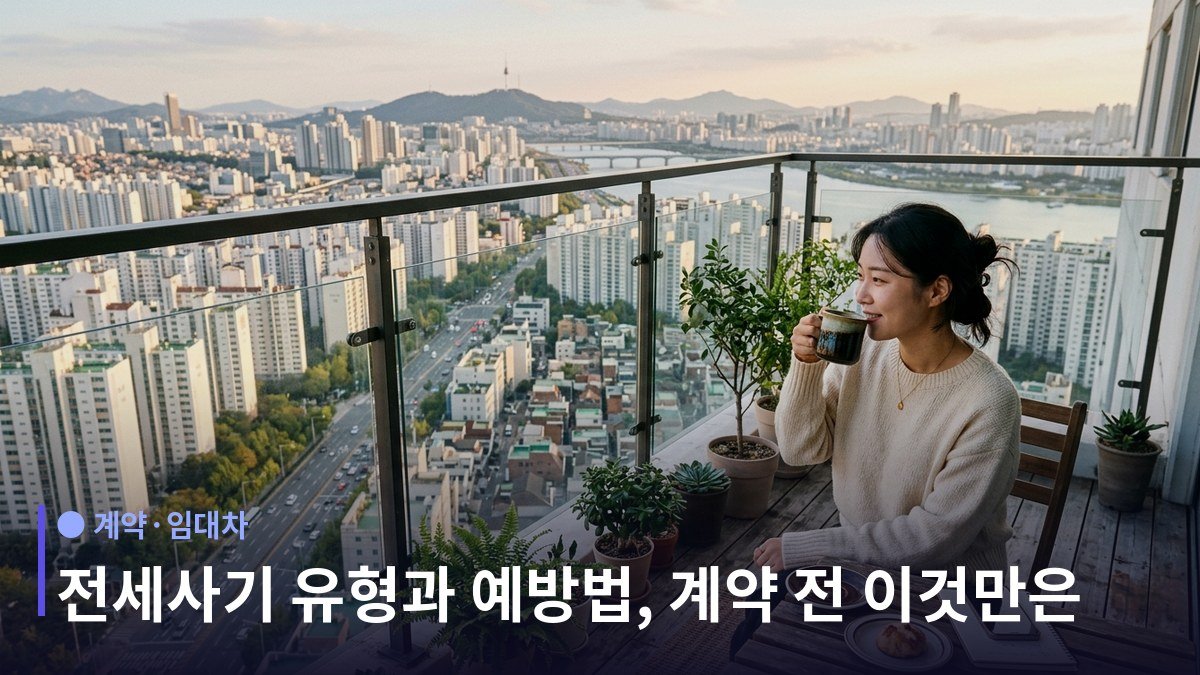 전세사기 유형과 예방 - 함정이 숨은 계약 형태