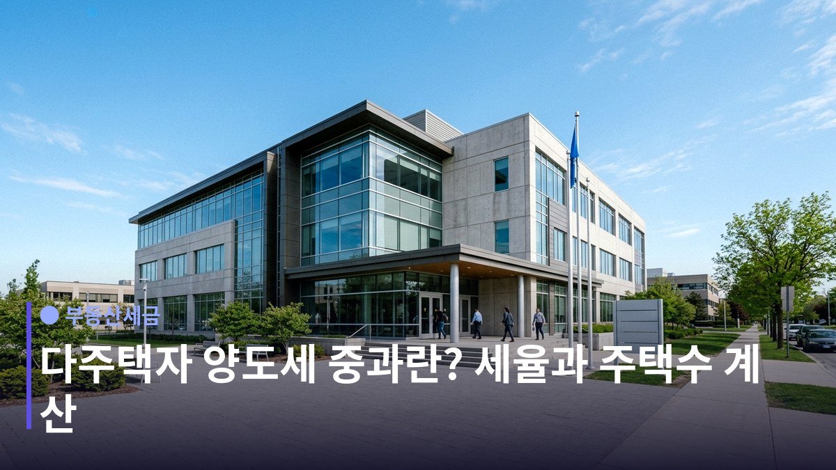 다주택자 양도세 중과 - 중과세율은 얼마나 붙나