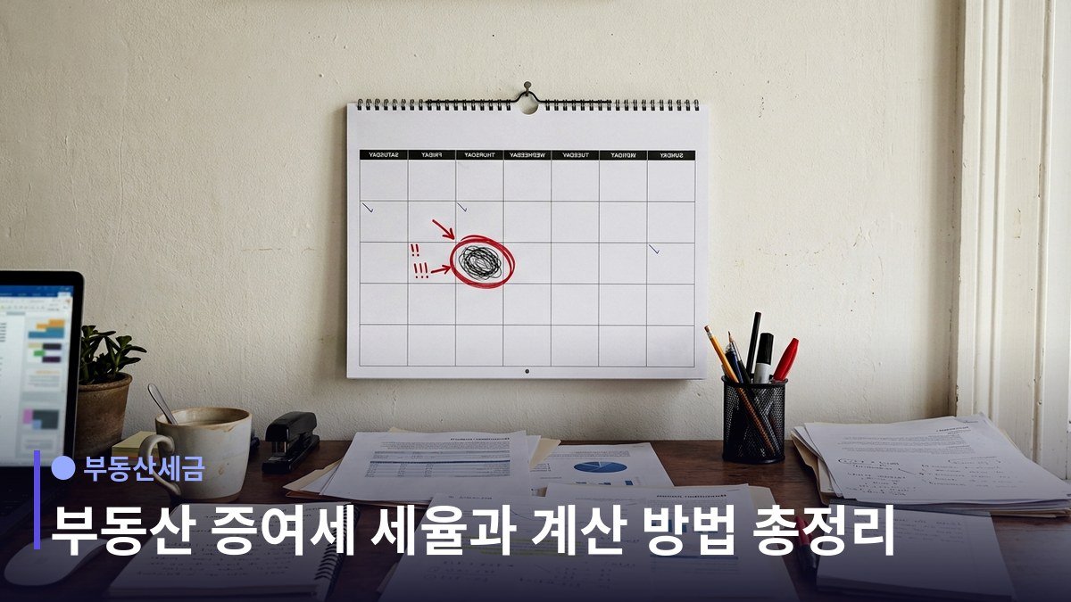 부동산 증여세 세율과 계산 방법 - 증여재산공제와 세율