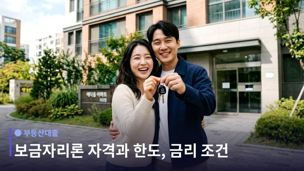 보금자리론 - 요건에 맞는지부터 확인하는 게 순서다
