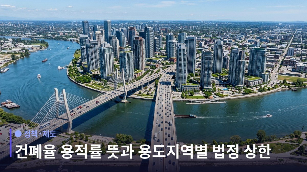 건폐율 용적률 - 용적률: 얼마나 많이 짓는가