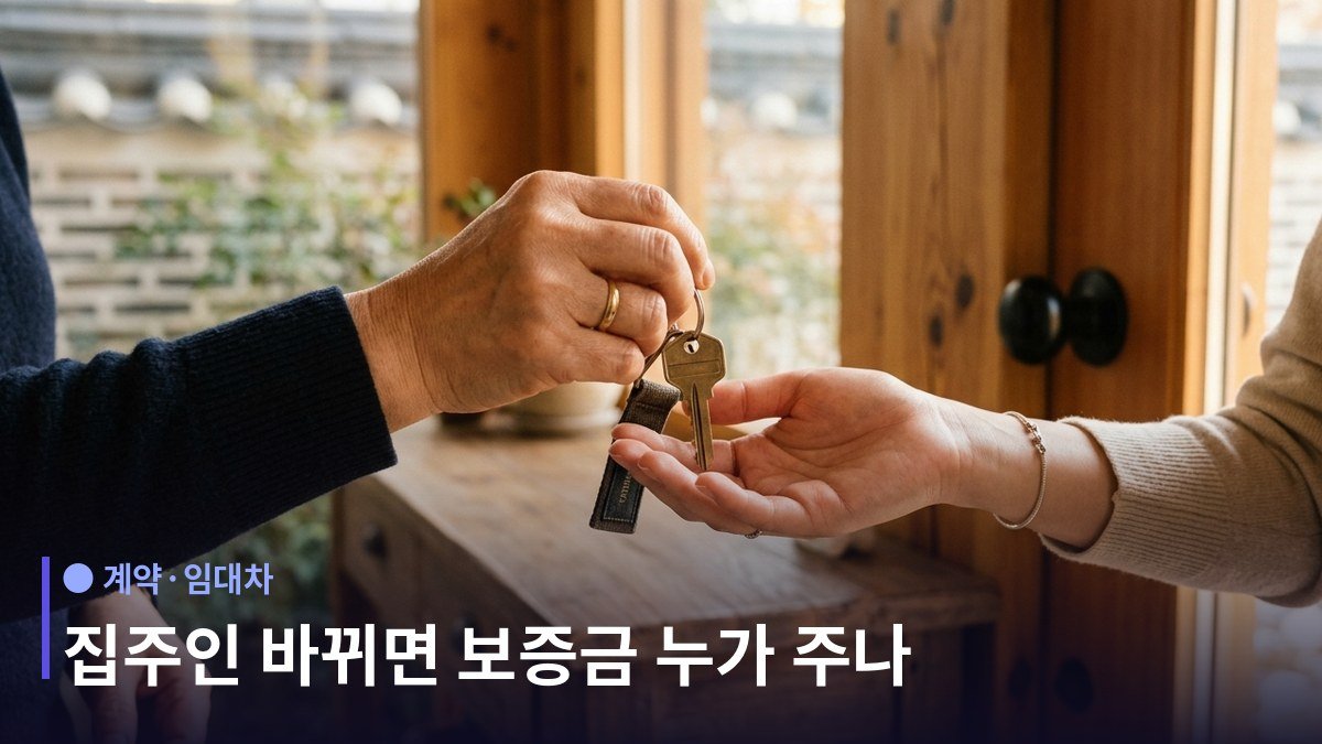 임대인 지위승계 - 단, 대항력이 있어야 한다