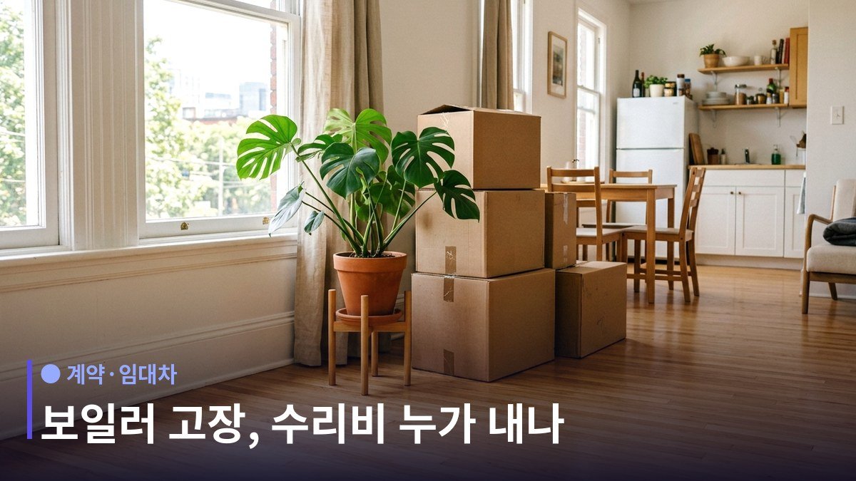 임대인 수선의무 - 갈림길은 "사소한가, 아닌가"