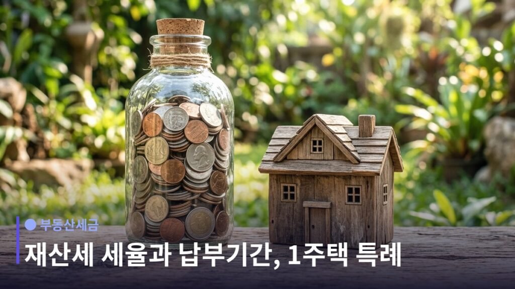 재산세 - 과세기준일 6월 1일이 모든 것을 가른다